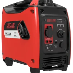 Ducar Aggregaatti D2000iS 1800/1600 W renkailla ja vetokahvalla