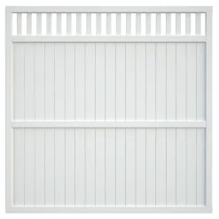 Aitaelementti Elke 1 180x180 cm valkoinen 5 kpl/pkt - Palmako Discount