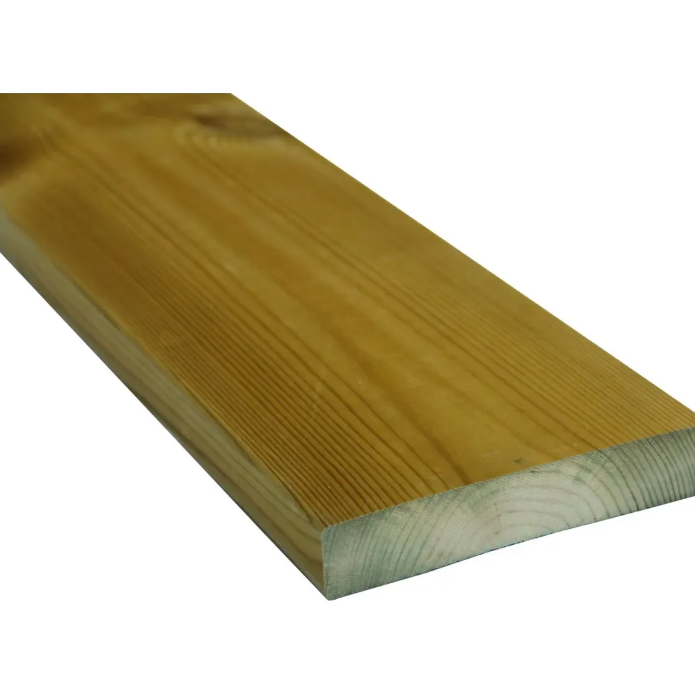 Aitalauta/verhouslauta 21x95x2395 mm, kestopuu, AB, vihreä - Tammiston puu Outlet