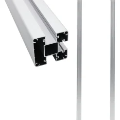 FinePRICE Aitatolpat 2kpl alumiini 185cm Clearance
