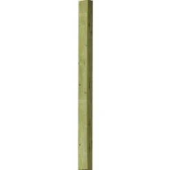 Tammiston puu Aitatolppa K02/100 100x100 mm sahapintainen vihreä
