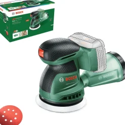 Akkuepäkeskohiomakone Bosch EasyOrbit 18V-10 Solo 18V ilman akkua - Bosch Power Tools Online