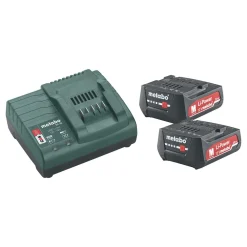 Akkupaketti 12V 2x2.0 Ah laturilla SC 30 - Metabo Clearance