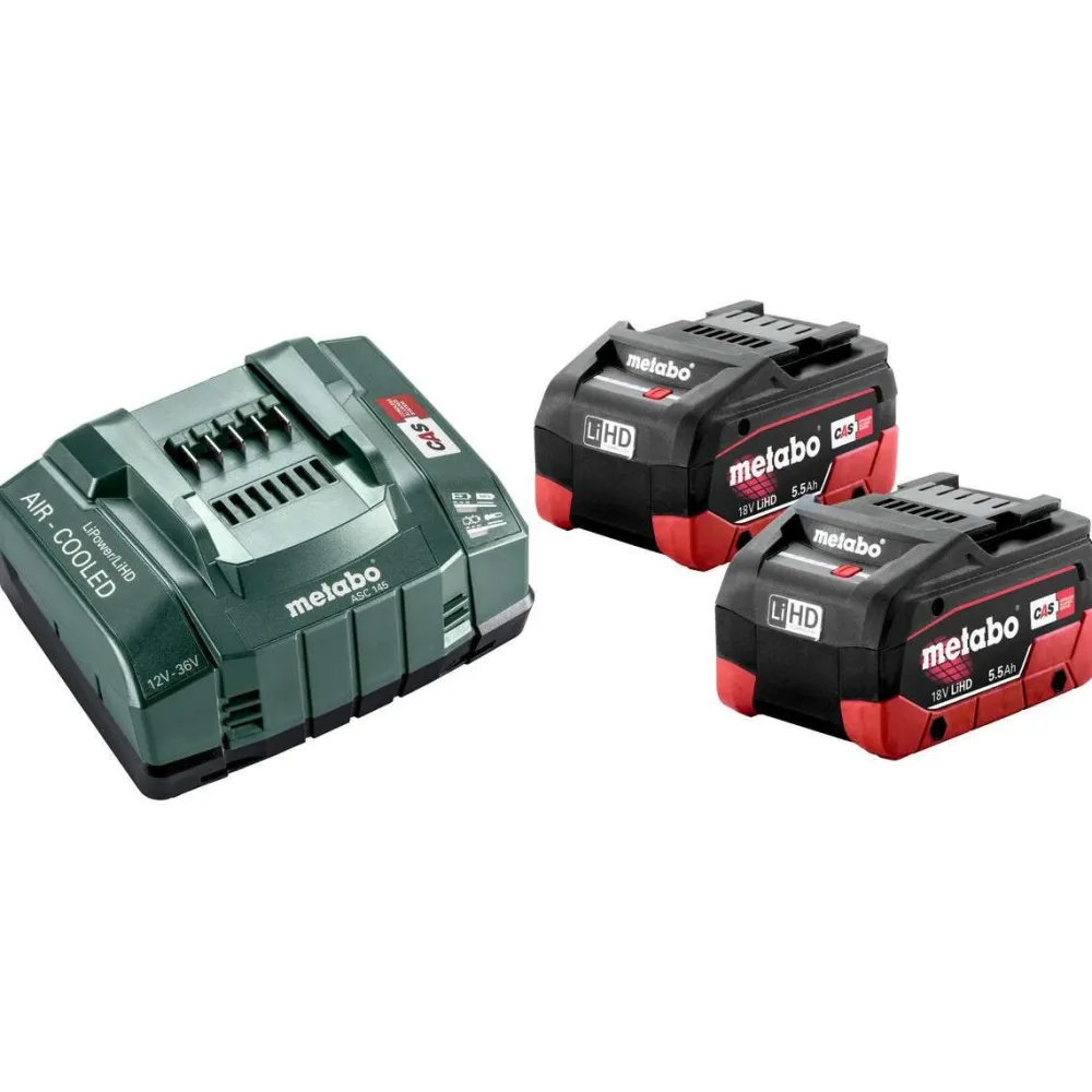 Akkupaketti 18V 2x5.5 Ah LiHD - Metabo