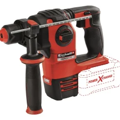 Akkuporavasara Power X-Change Herocco SDS+ 18V ilman akkua + E-Box -salkku - Einhell Online