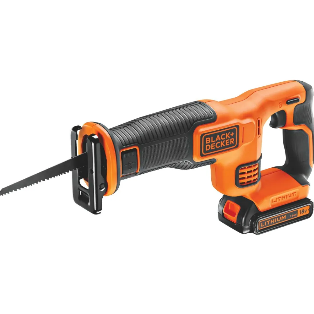 BLACK+DECKER Akkupuukkosaha BDCR18 18V 1,5 Ah akulla