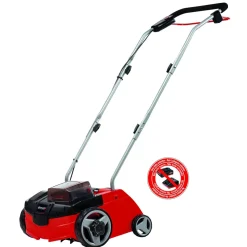 Einhell Akkuruohonilmaaja Power X-Change SC 36/31 Li Solo n. 400 m² alueille New