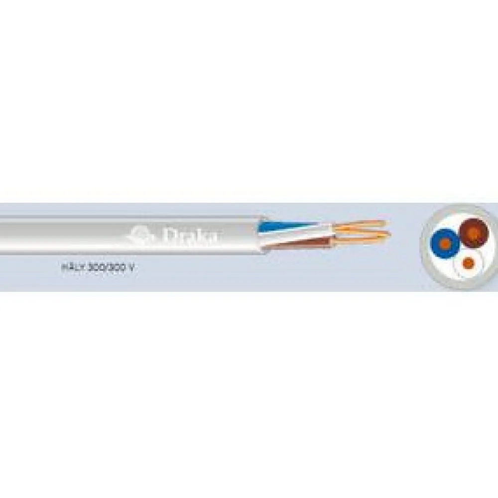 Draka Asennuskaapeli HÄLY 3x0,5 300V R100 New