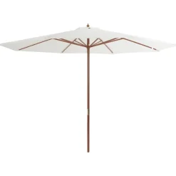 Aurinkovarjo puurungolla 350cm, eri värejä - FinePRICE Outlet