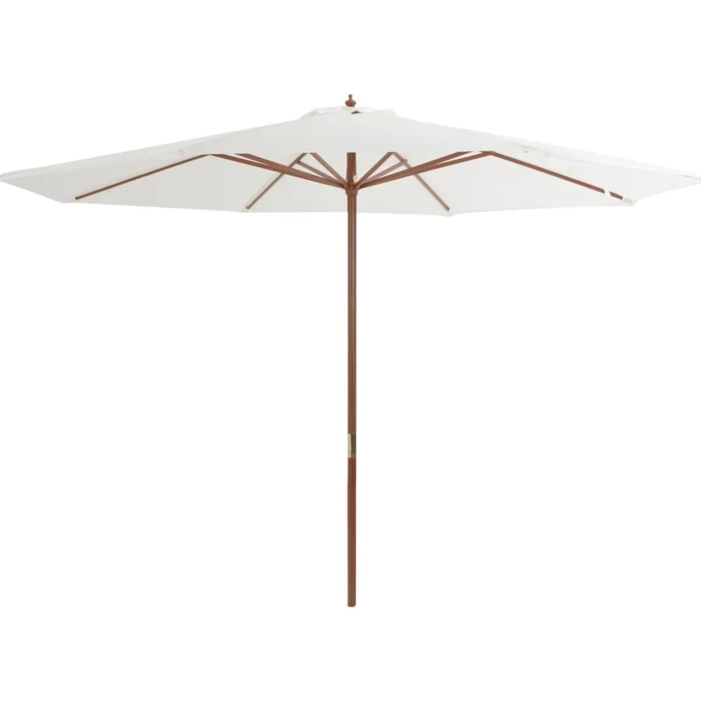 Aurinkovarjo puurungolla 350cm, eri värejä - FinePRICE Outlet