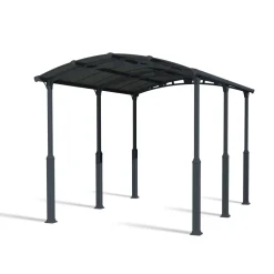 Palram-Canopia Autokatos matkailuautolle Alpine, 15.8m², metalli, tummanharmaa/harmaa Discount