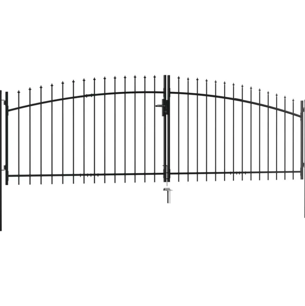 FinePRICE Autoportti keihäskärjillä 400x175cm Discount