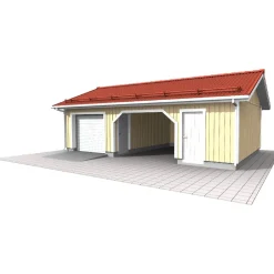 Piharati Autotalli ja -katos C7, 61m² New
