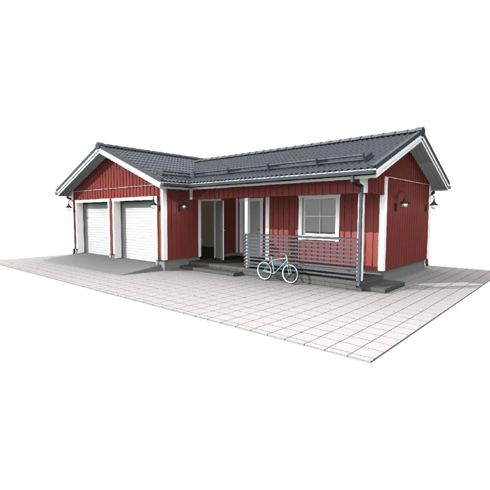 Piharati Autotalli ja vaja E6, 58.5m² Outlet