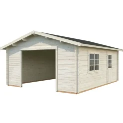 Palmako Autotalli Roger, ilman ovea, 27,7m² FR70-5656 Online