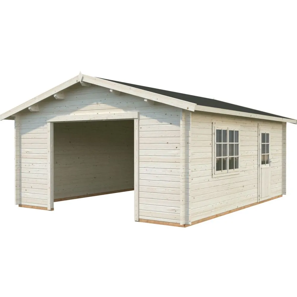 Palmako Autotalli Roger, ilman ovea, 27,7m² FR70-5656 Online