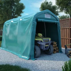 FinePRICE Autotalliteltta pvc 2,4x3,6 m vihreä Best