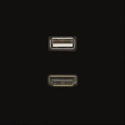 AV-rasia Intro - MALS1163 HDMI/USB musta - Ensto Hot
