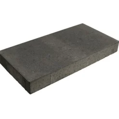 Betonilaatta 698x348x80 mm sileä musta - Rudus New