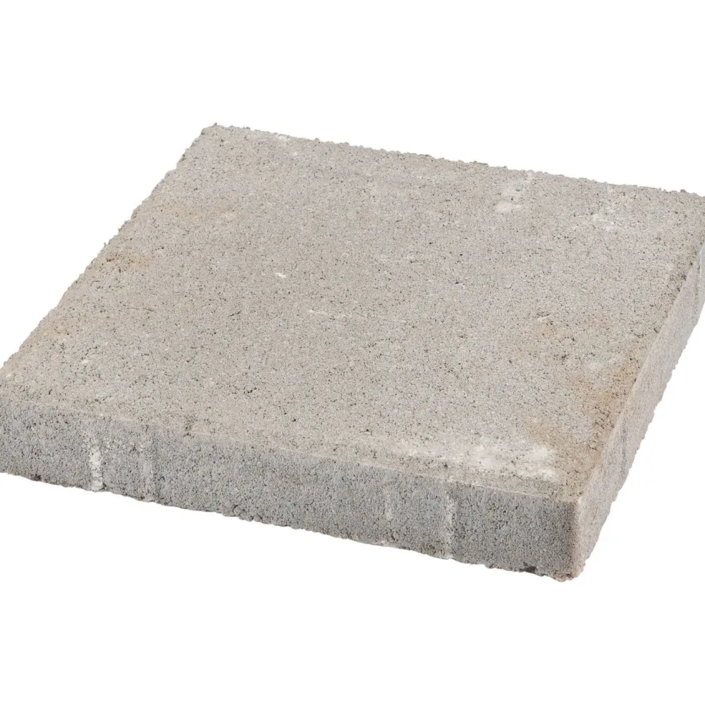 600x600x80 mm sileä harmaa - Betonilaatta Online