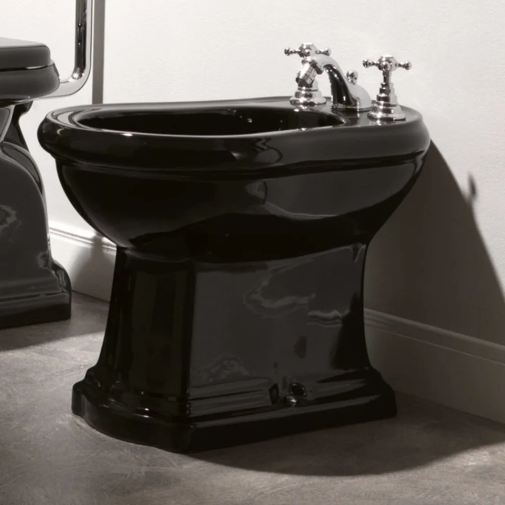 Bidee Retro, kiiltävä musta - Lavabo Hot