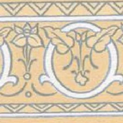 Paintpart Boordi Mormorstid 4838-3, ornamentti, keltainen Sale