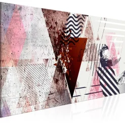 Canvas-taulu Geometric Background, 1-osainen, kapea, eri kokoja - Artgeist Outlet