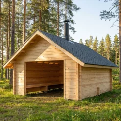 Grillikatos G-XL, 20m², harjakatto - LP Garden Online