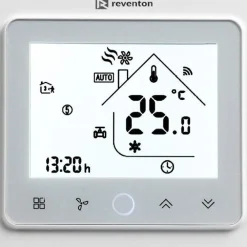 Huonetermostaatti HMI ohjelmoitava 3S lämpöpuhaltimille - Reventon Discount