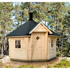 Huvimaja Kota 8-kulmainen (9,5m²) - Jalotakka Online