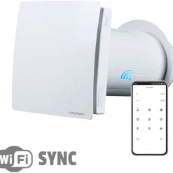 Cooltron Ilmanvaihtokone lämmön talteenotolla Reco 60 SYNC WIFI