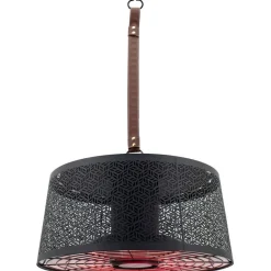 Infralämmitin Sunred Dark Smart Moderna Artix Hanging, IP44, 2000W, musta - Pistesarjat