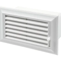 Airsec IV-kanavan päätysäleikkö 55x110 mm, muovi Sale