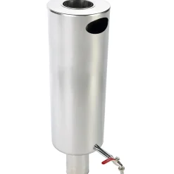 vedenlämmitin, vesisäiliö piippumalli pyöreä 25l Ø 115 mm, rst - Jeremias Discount