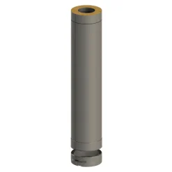 1000 mm hormin jatko-osa Ø150 mm piippuun, musta - Jeremias Outlet