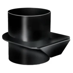 savupeltilaite, Ø115 mm, vedettävä, musta - Jeremias Hot