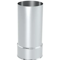 supistus saunapiipulle, Ø120 / Ø115mm, rst - Jeremias Discount