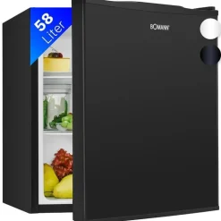 Bomann Jääkaappi KB7347B, 47cm, 58 l, musta Online