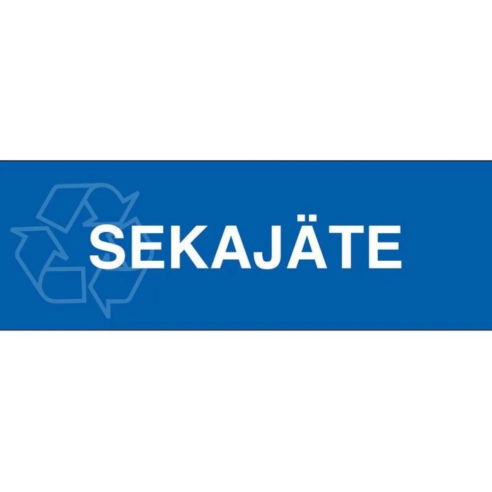 Suomen Turvakauppa Jäteastian merkintätarra "Sekajäte" Sale