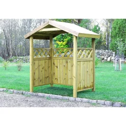 Jätekatos Lux Tupla harjakatto, 600l tai 2x240l astialle, eri värejä - Tammiston puu Outlet