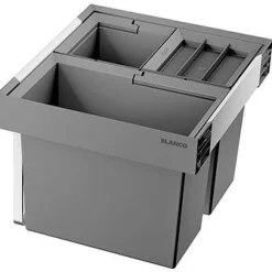 Blanco Jäteyksikkö Flexon II Low XL 60/3, 1x30L + 2x8L, harmaa Best