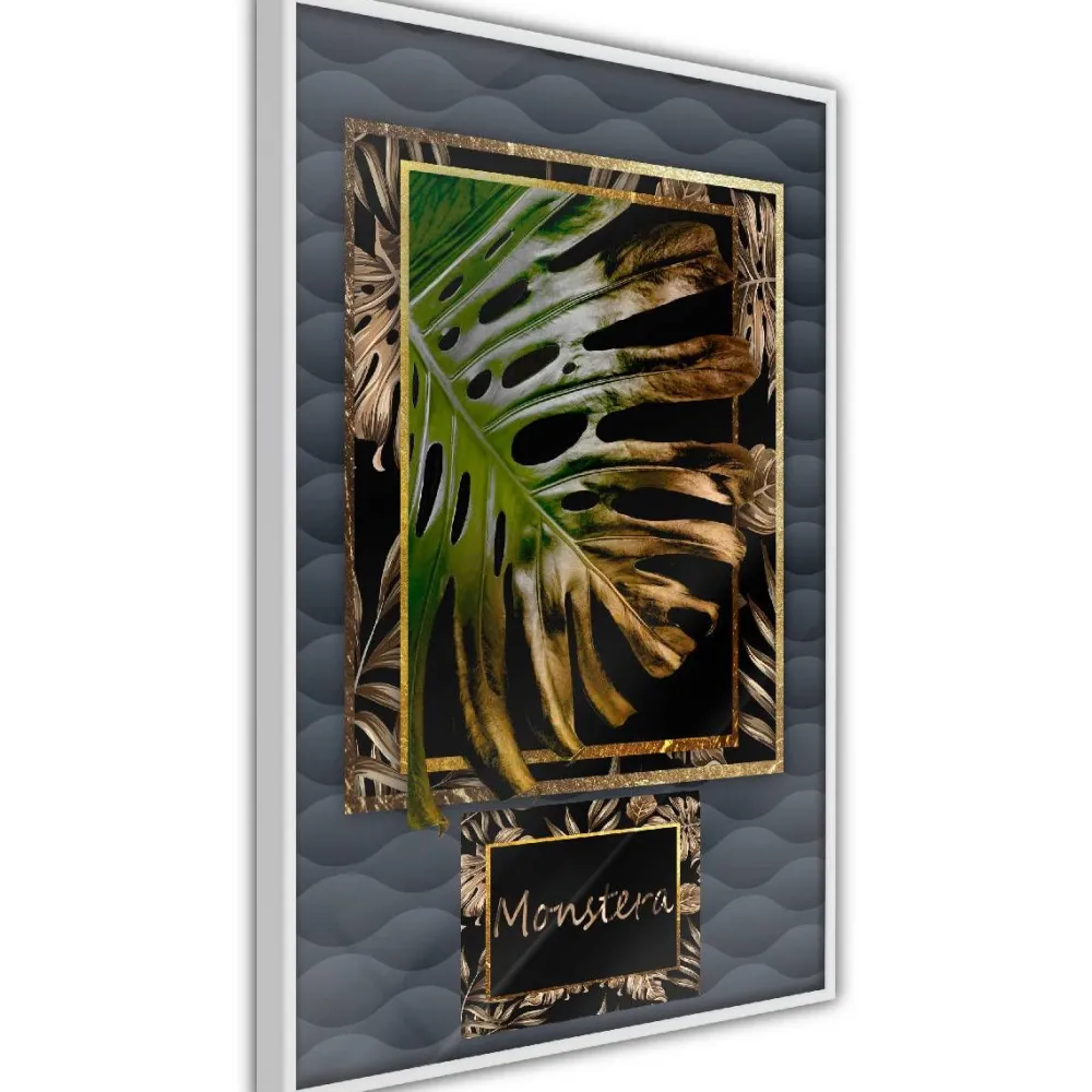 Artgeist Juliste Gilded Monstera kehyksillä eri kokoja Online