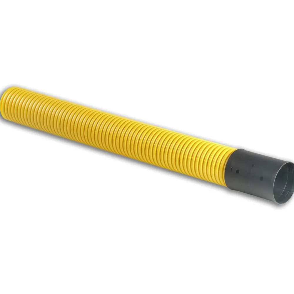Kaapelinsuojaputki TEL-tupla A Ø75mm 6m SN16 keltainen - Rotomon Clearance