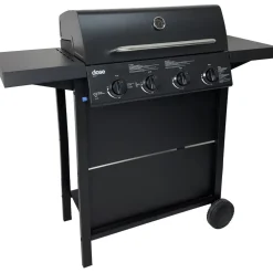 Kaasugrilli Barbeque 10140, 4 poltinta, musta - Dose Best