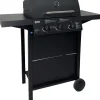 Dose Kaasugrilli Barbeque 10139, 3 poltinta, musta Clearance
