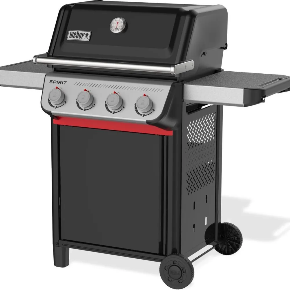 Kaasugrilli Weber Spirit E-410, 4 poltinta, musta - Weber Grill Clearance