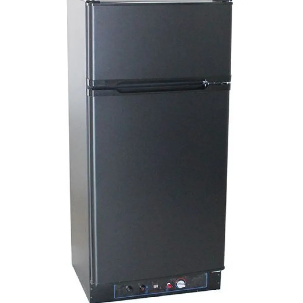 Kaasujääkaappi pakastelokerolla Ventus 168, 60cm, 129/25 l, musta - Sunwind Sale