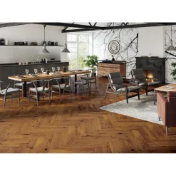 Kalanruotoparketti Tammi Bran HB 14x130x725 mm - DomusFlooring Hot
