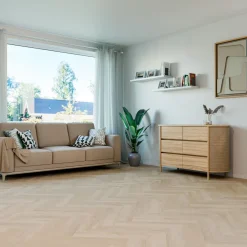 Kalanruotovinyyli Nordic Herringbone 4006 Pallas, integroitu alusmateriaali - Karitma Best