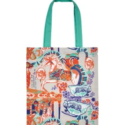 Vallila Kangaskassi x Linnanmäki Fanfaari 36x42cm multi Discount